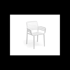 Mobilier Terrasse Restaurant*NARDI Fauteuil en Résine Doga Blanc