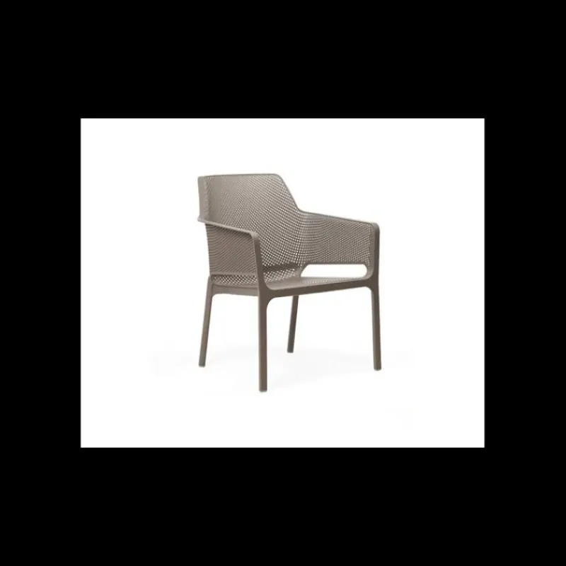 Mobilier Lounge|Salon De Jardin Professionnel*NARDI Fauteuil en Résine Tortora Net Relax