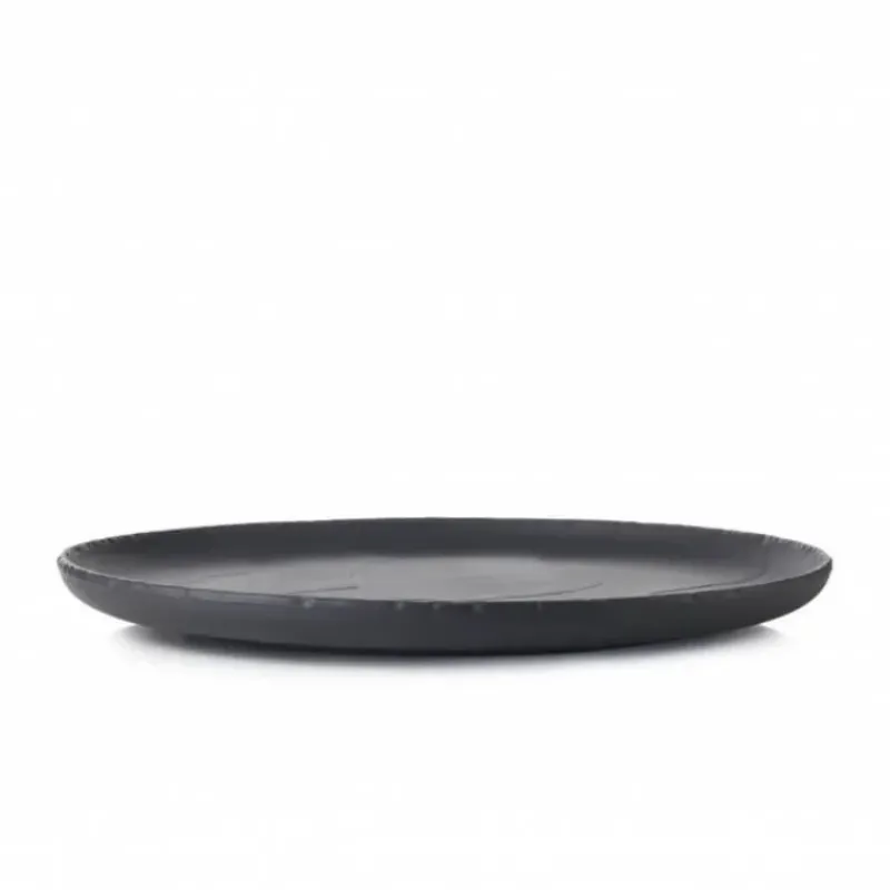 Vaisselle*REVOL FIN DE SERIE Assiette Plate Ardoise 21 cm Basalt