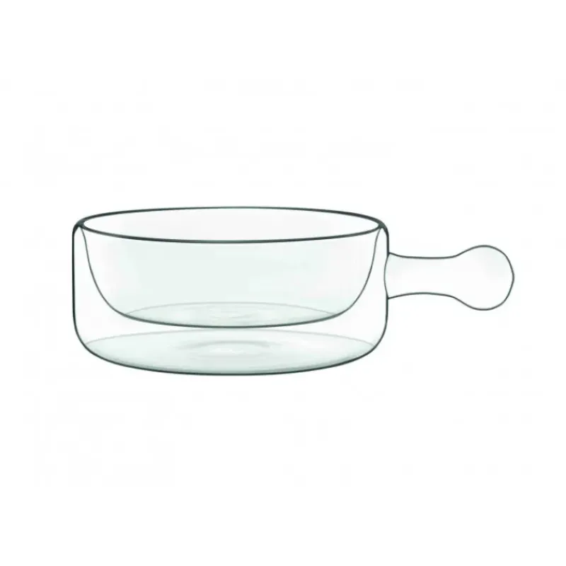 Servir, Présenter*LUIGI BORMIOLI FIN DE SERIE Casserole Verre Double Paroi 25 cl (x2) THERMIC GLASS
