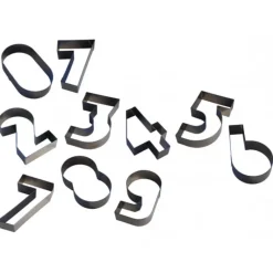 Cercle À Patisserie|Emporte Pièce - Découpoir Pâtisserie*GOBEL FIN DE SERIE Chiffre inox 7 Moule-Découpoir 100 mm