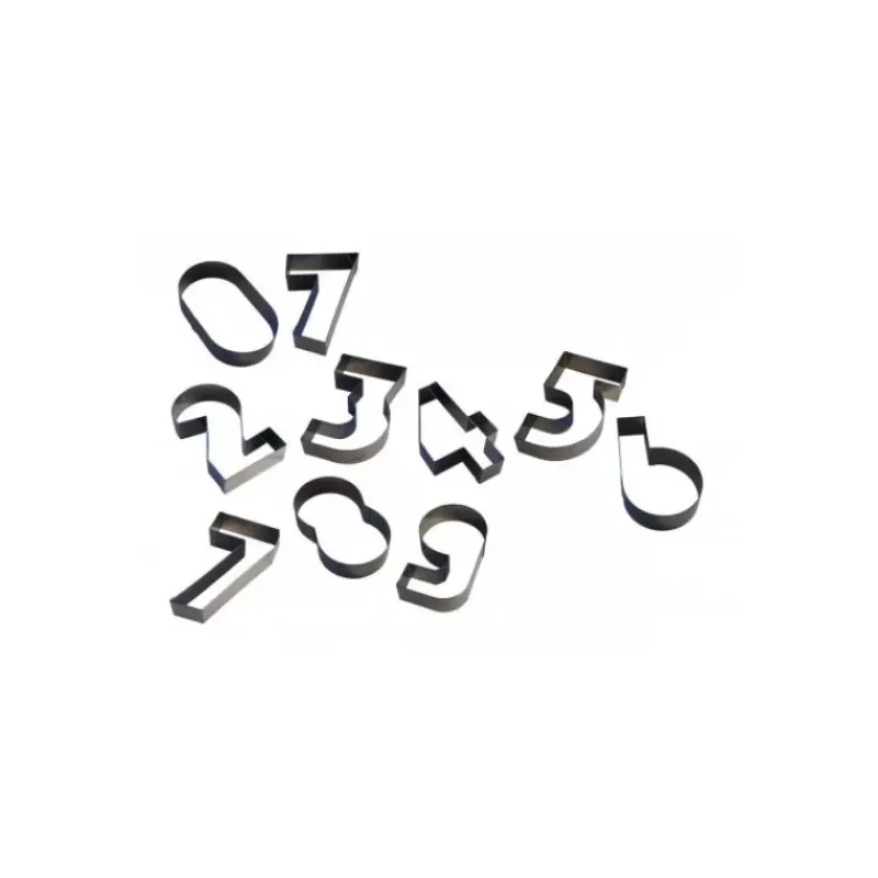 Cercle À Patisserie|Emporte Pièce - Découpoir Pâtisserie*GOBEL FIN DE SERIE Chiffre inox 9 Moule-Découpoir 310 mm