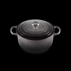 Cocotte En Fonte*LE CREUSET FIN DE SERIE Cocotte en Fonte Ronde 26 cm Flint Signature