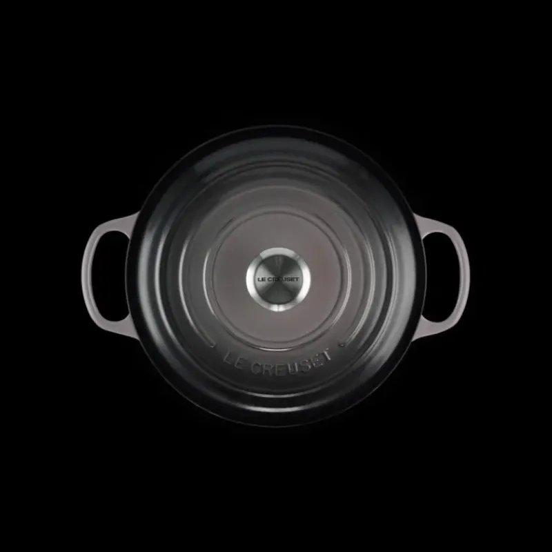 Cocotte En Fonte*LE CREUSET FIN DE SERIE Cocotte en Fonte Ronde 26 cm Flint Signature