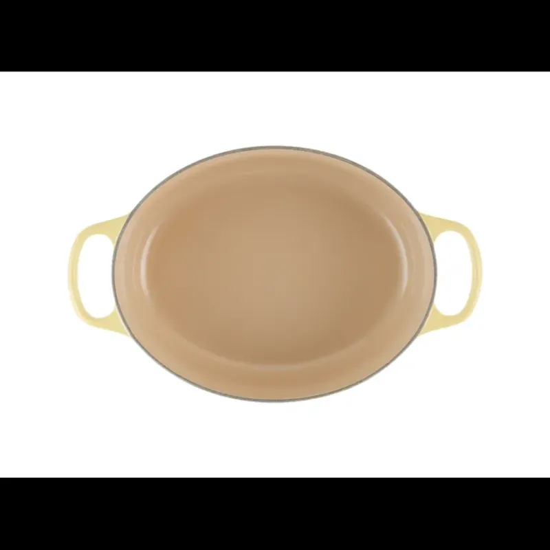 Cocotte En Fonte*LE CREUSET FIN DE SERIE Cocotte en fonte Ovale 31 cm Soleil Signature
