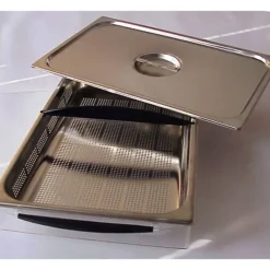 Accessoires Cuisson Vapeur*DEJELIN FIN DE SERIE Jonction + Couvercle + Bac Perforé GN 1/1