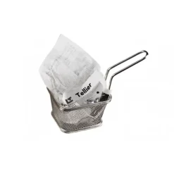 Accessoires Friture*TELLIER FIN DE SERIE Mini Panier à Frites inox 1 portion