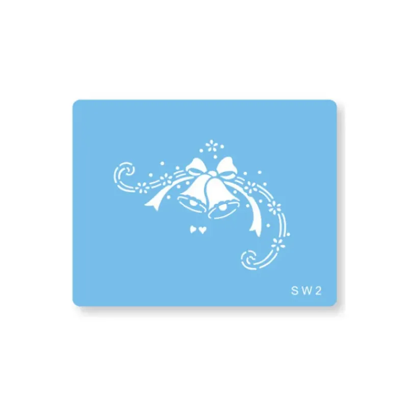 Ustensiles Décor Gâteau*JEM FIN DE SERIE Pochoir Cloches et Coeurs