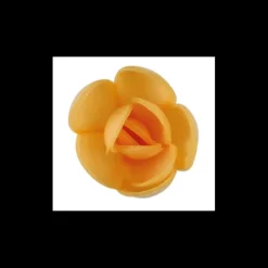 Décoration Comestible*FLORENSUC Fleur Azyme Rose Orange 3 cm (x72)