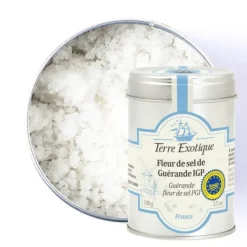 Sel*TERRE EXOTIQUE Fleur de Sel de Guérande IGP 100 g