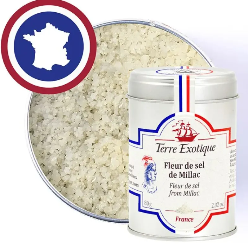 Sel*TERRE EXOTIQUE Fleur de Sel Millac 80 g