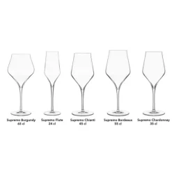 Verres*LUIGI BORMIOLI Flûte à Champagne 24 cl (x6) SUPREMO