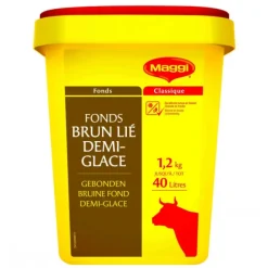 Fonds De Sauce - Sauces*CUISINEADDICT Fonds Brun Lié 1/2 glace 40L 1200g