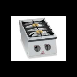 Chaud*BERTOS Fourneau 2 Brûleurs à Poser 730 x 400 x 290 mm Berto's