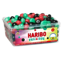Confiserie*HARIBO Fraizibus x 300 - Boîte Bonbon