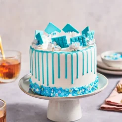 Nappages Et Glaçages*FUNCAKES Glaçage Choco Drip Bleu Clair 180 g