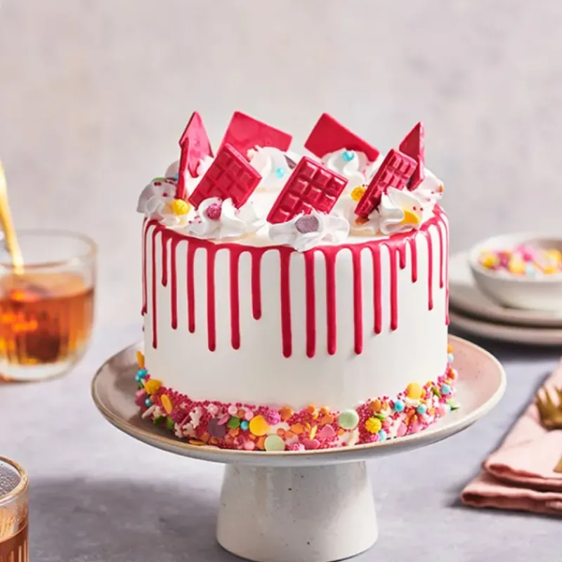 Nappages Et Glaçages*FUNCAKES Glaçage Choco Drip Fuchsia 180 g