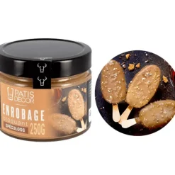 Nappages Et Glaçages*PATISDECOR Glaçage Rocher Spéculoos 250 g Patisdécor