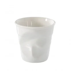 Vaisselle*REVOL Gobelet Froissé Blanc 8cl
