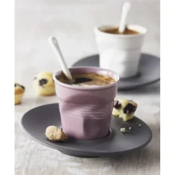 Vaisselle*REVOL Gobelet Froissé Blanc 8cl