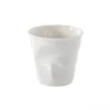 Vaisselle*REVOL Gobelet Froissé Blanc 5cl