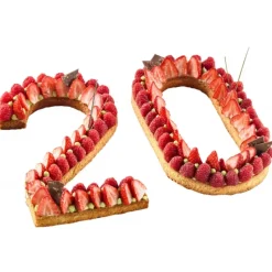 Cercle À Patisserie|Emporte Pièce - Découpoir Pâtisserie*MALLARD FERRIERE Grand Emporte Pièce Inox Chiffre 2 32x18 cm