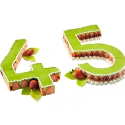 Cercle À Patisserie|Emporte Pièce - Découpoir Pâtisserie*MALLARD FERRIERE Grand Emporte Pièce Inox Chiffre 4 32x18 cm