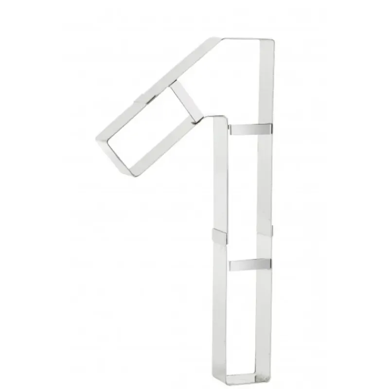 Cercle À Patisserie|Emporte Pièce - Découpoir Pâtisserie*MALLARD FERRIERE Grand Emporte Pièce Inox Chiffre 1 32x16 cm