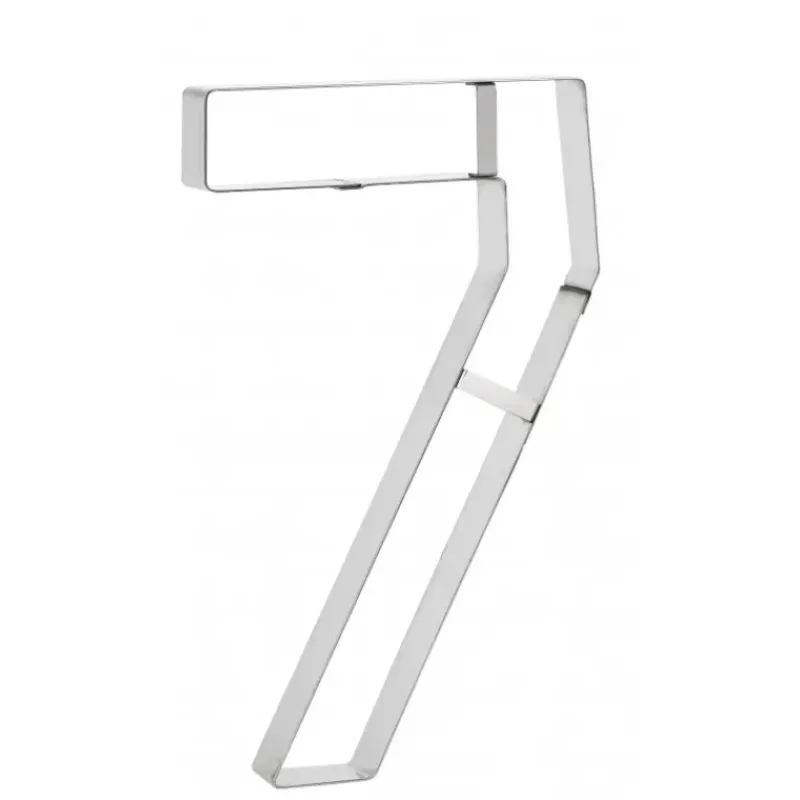 Cercle À Patisserie|Emporte Pièce - Découpoir Pâtisserie*MALLARD FERRIERE Grand Emporte Pièce Inox Chiffre 7 32 x 19 cm