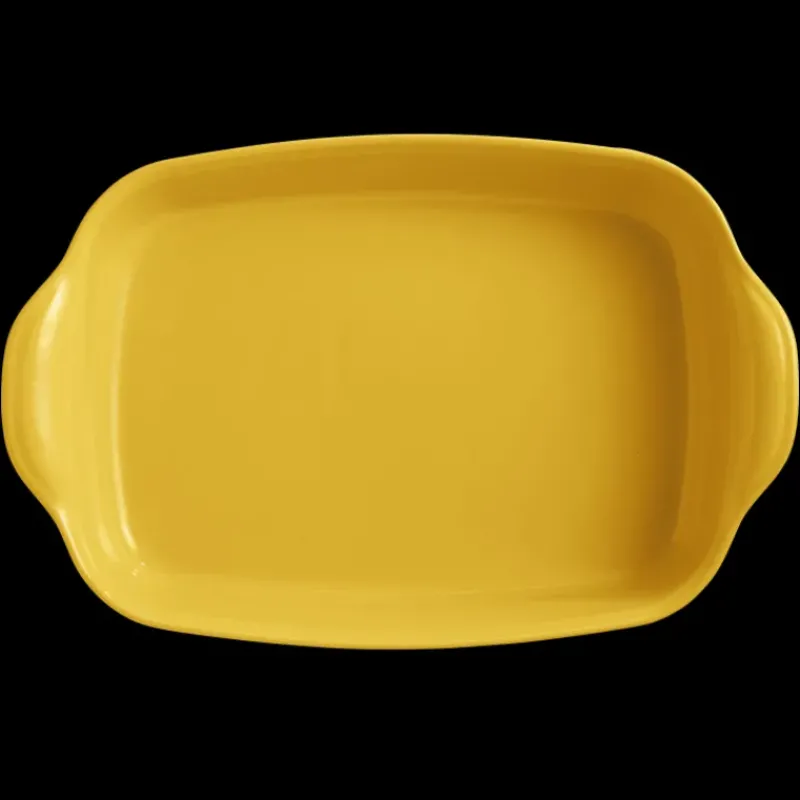 Plat De Cuisson*EMILE HENRY Grand Plat à Four Rectangulaire en Céramique 42,5 x 28 cm Provence