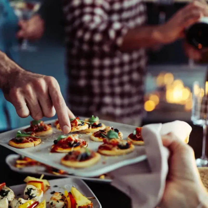 Servir, Présenter*EMILE HENRY Grande Planche Apéritive en Céramique 32 x 21 cm Argile APERITIVO