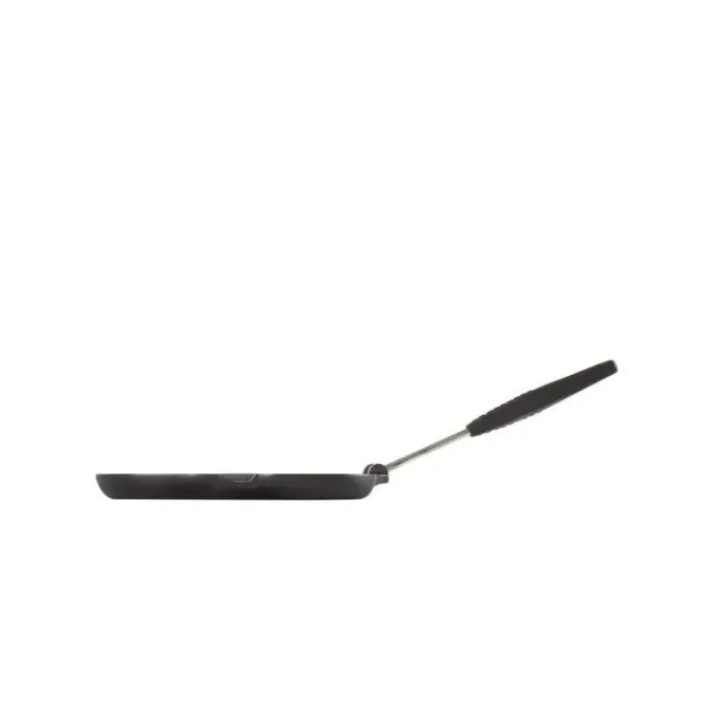Grills*LE CREUSET Gril en Fonte rectangulaire 36 x 20 cm avec Manche repliable