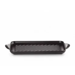 Plat De Cuisson|Grills*LE CREUSET Gril en Fonte Rectangulaire 32 cm Noir Mat