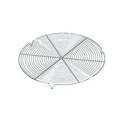 Grille Pâtisserie*MATFER Grille Ronde avec pieds Chromée Ø 36 cm