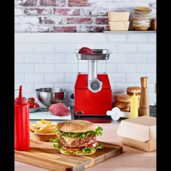 Préparation*SANTOS Hachoir à viande 3 grilles inox