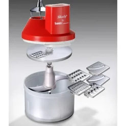 Accessoire Mixeur, Batteur|Coupe Légume Électrique*BAMIX Hachoir Multifonctions 1L SliceSy Rouge