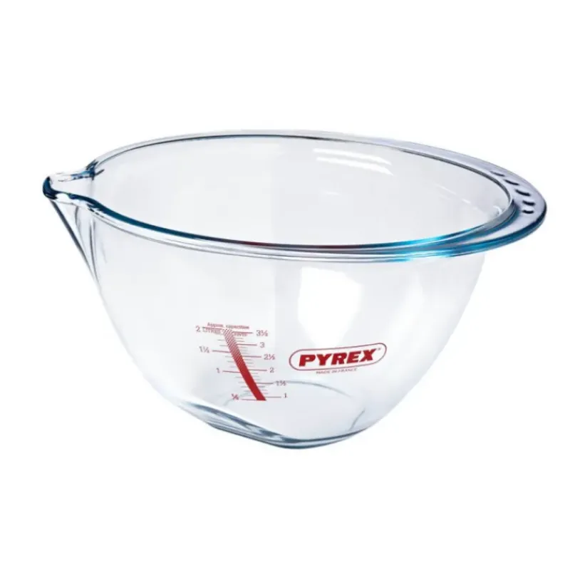 Servir, Présenter|Culs De Poule*PYREX Jatte Graduée en Verre Ø30 cm 4,2 L Expert Bowl