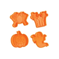 Emporte Pièce - Découpoir Pâtisserie*SCRAPCOOKING Kit 4 découpoirs pour Biscuits Halloween