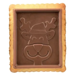 Moules À Chocolat|Emporte Pièce - Découpoir Pâtisserie*SILIKOMART Kit Biscuit Chocolat Rectangulaire Noël 4,7 x 5,7 cm (x6)