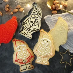 Emporte Pièce - Découpoir Pâtisserie*SCRAPCOOKING Kit Biscuit Père Noël 12,6 cm