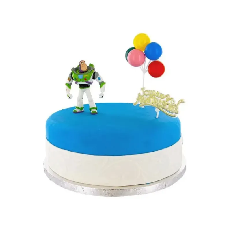 Décoration Gâteau*GATODECO Kit Décor Gâteau Buzz l'Éclair (3 pièces)