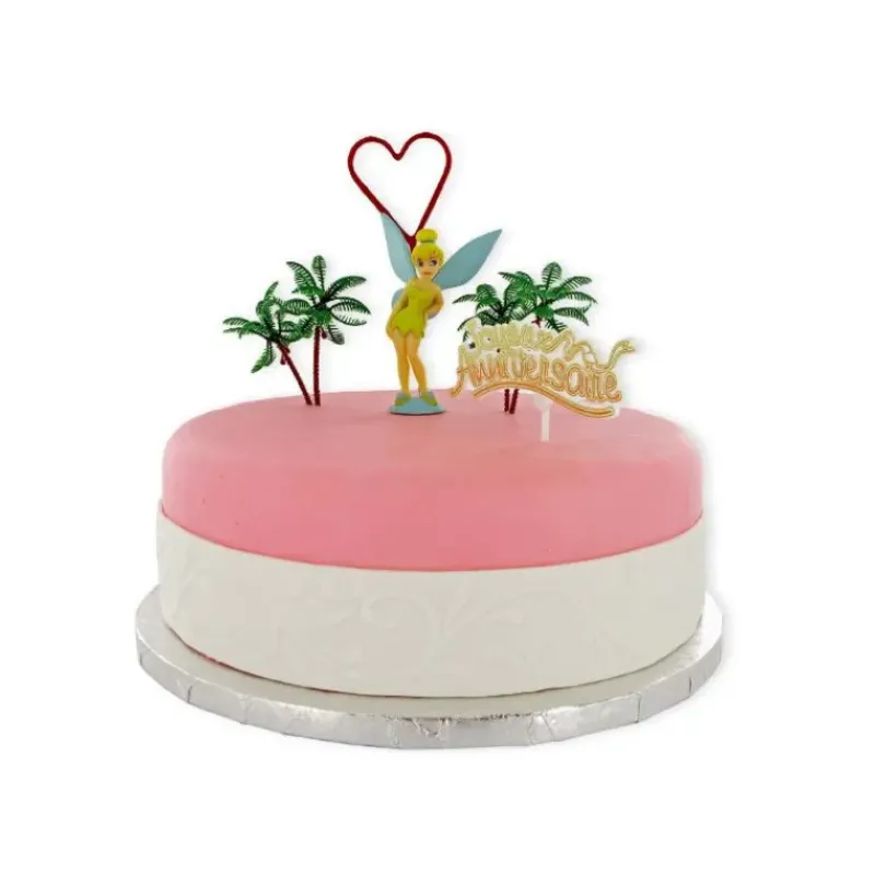 Décoration Gâteau*GATODECO Kit Décor Gâteau Fée Clochette (5 pièces)
