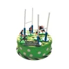 Décoration Gâteau*GATODECO Kit Décor Gâteau Rugby (8 pièces)