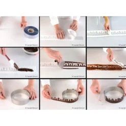 Moule Silicone*SILIKOMART Kit Décor Silicone Goutte Professionnal