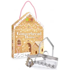 Emporte Pièce - Découpoir Pâtisserie*SCRAPCOOKING Kit découpoirs Maison Pain d'Épice