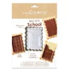 Moules À Chocolat|Emporte Pièce - Découpoir Pâtisserie*SCRAPCOOKING Kit Emporte-Pièce et Moule à Chocolat Biscuit School