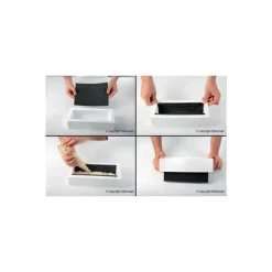 Moule Silicone*SILIKOMART Kit Moule à Bûche et Tapis Décor Pois Professional