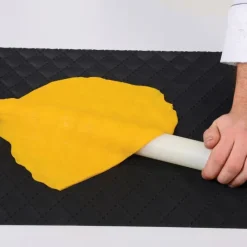 Moule Silicone*SILIKOMART Kit Moule à Bûche et Tapis Décor Matelassé Professional