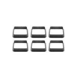 Moule Silicone|Moules À Gâteaux*SILIKOMART Kit Moule Silicone 6 Tartelettes Carrées 80mm Professional