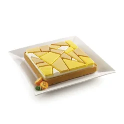 Cercle À Patisserie|Moule Silicone*SILIKOMART Kit Moule Tarte Carré Liberty 18 x H 2 cm
